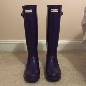 Purple Hunter Rain boots